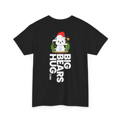 Snojo bear hug (back) Christmas unisex crewneck t-shirt