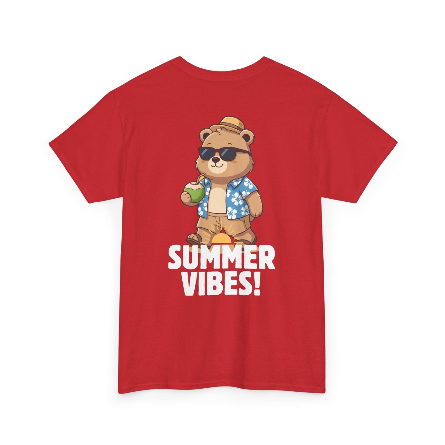 Summer vibes (back) unisex crewneck t-shirt