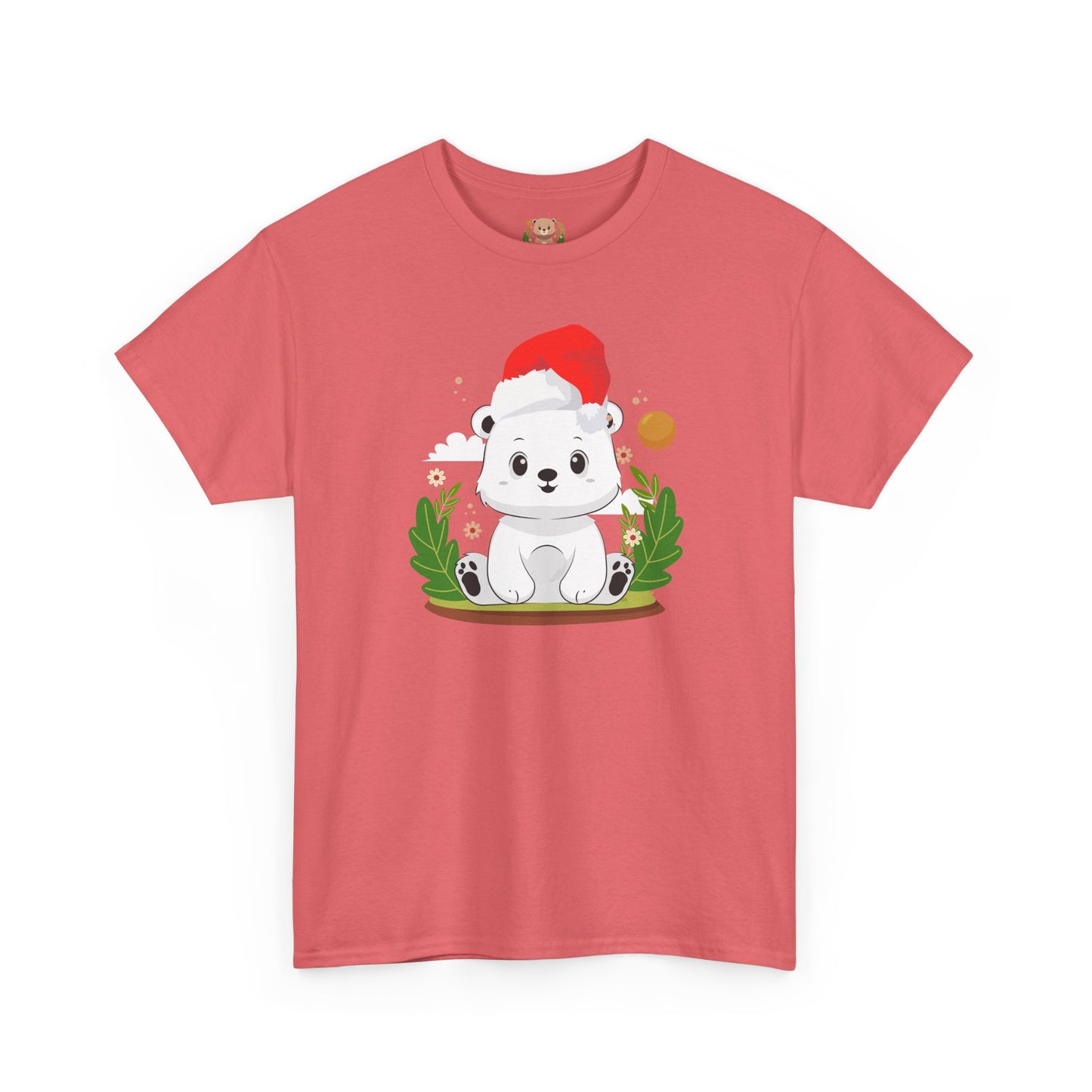 Snojo bear hug (front) Christmas unisex crewneck t-shirt