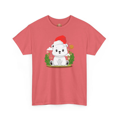 Snojo bear hug (front) Christmas unisex crewneck t-shirt