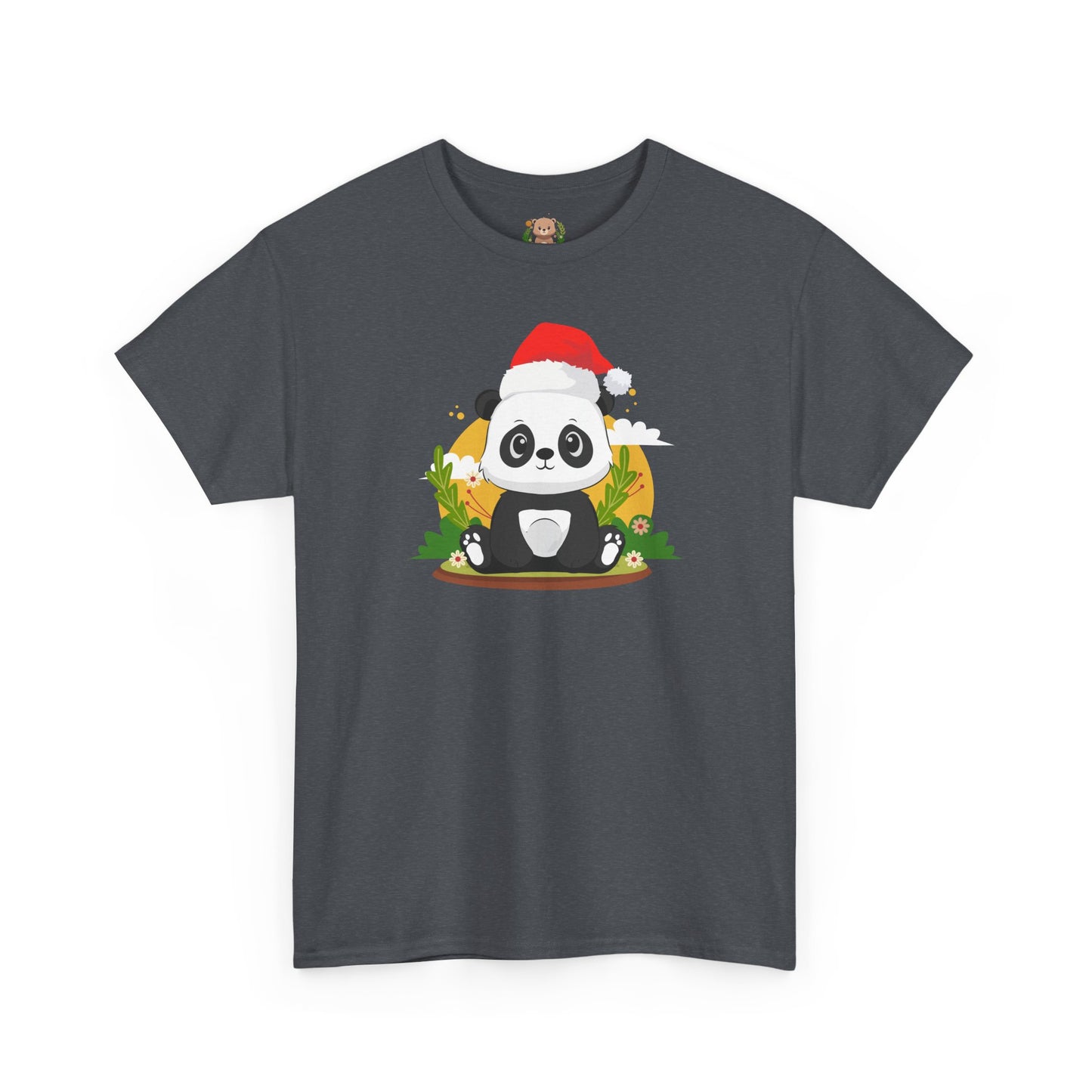 Macho bear hug (front) Christmas unisex crewneck t-shirt
