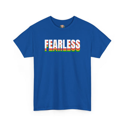 Fearless rainbow (front) unisex crewneck t-shirt