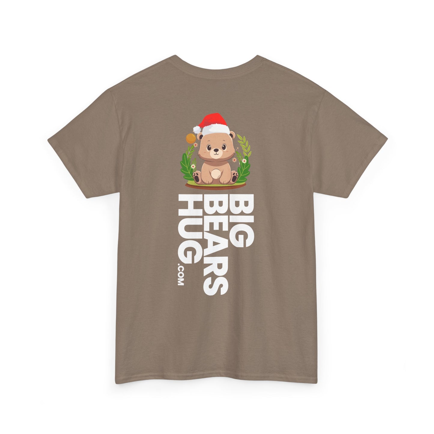 Pancha bear hug (back) Christmas unisex crewneck t-shirt