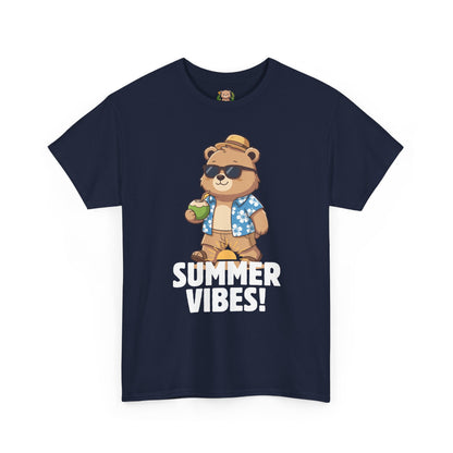 Summer vibes (front) unisex crewneck t-shirt