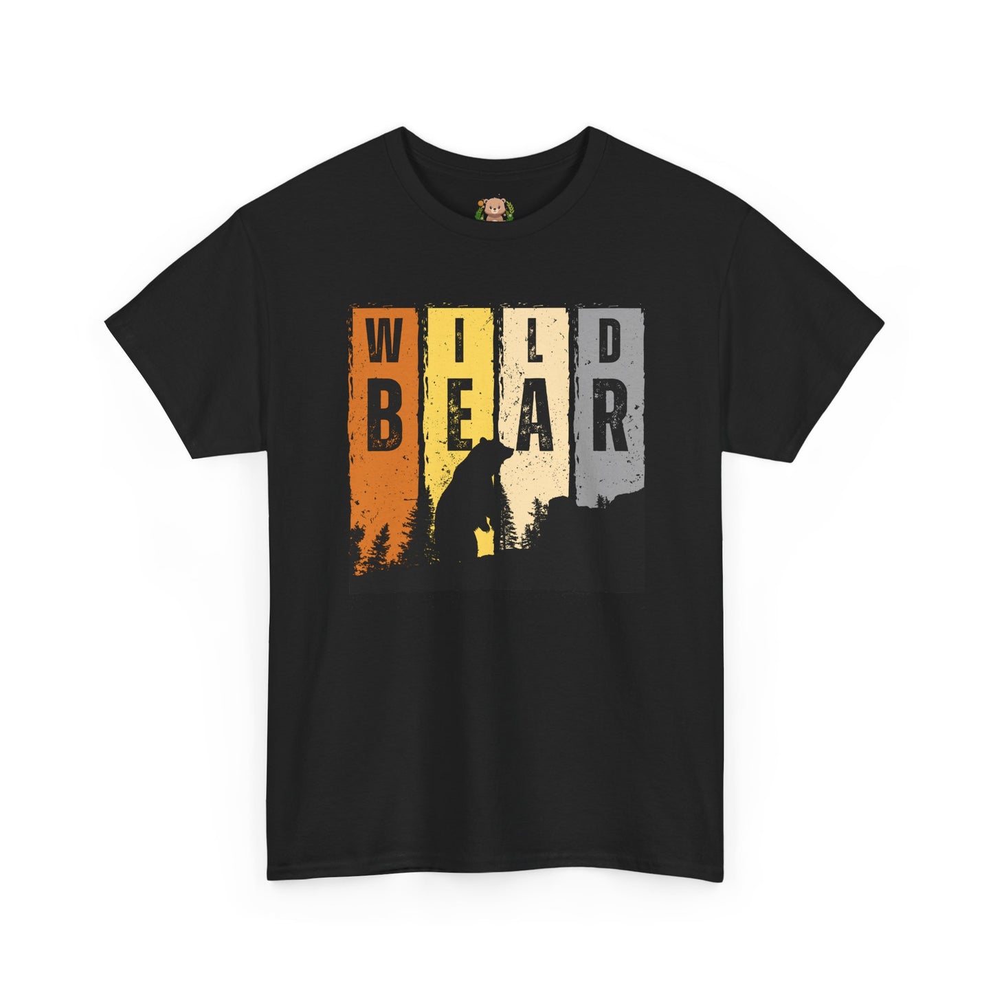 Wild bear pride (front) unisex crewneck t-shirt