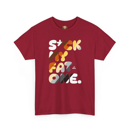 Suck my fat one bear flag (front) unisex crewneck t-shirt
