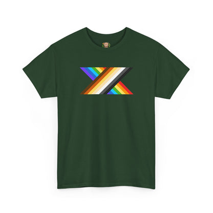 Bear and rainbow pride X unisex crewneck t-shirt
