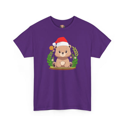 Pancha bear hug (front) Christmas unisex crewneck t-shirt
