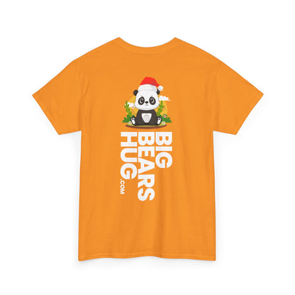 Macho bear hug (back) Christmas unisex crewneck t-shirt