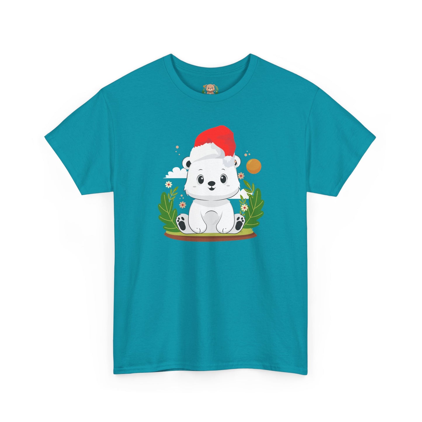 Snojo bear hug (front) Christmas unisex crewneck t-shirt