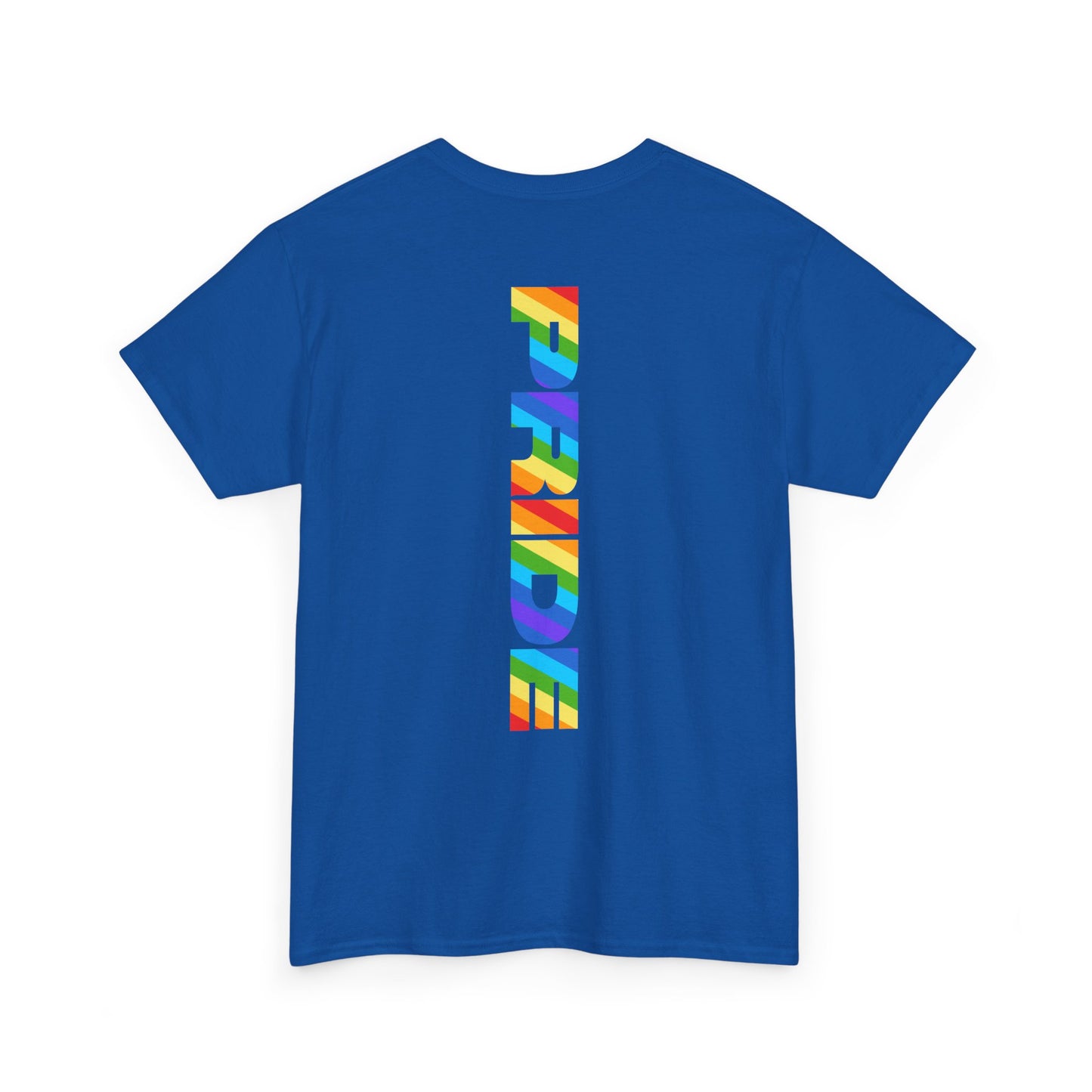 Pride rainbow (back) unisex crewneck t-shirt