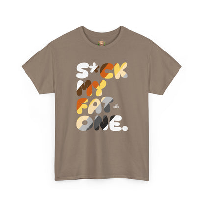Suck my fat one bear flag (front) unisex crewneck t-shirt