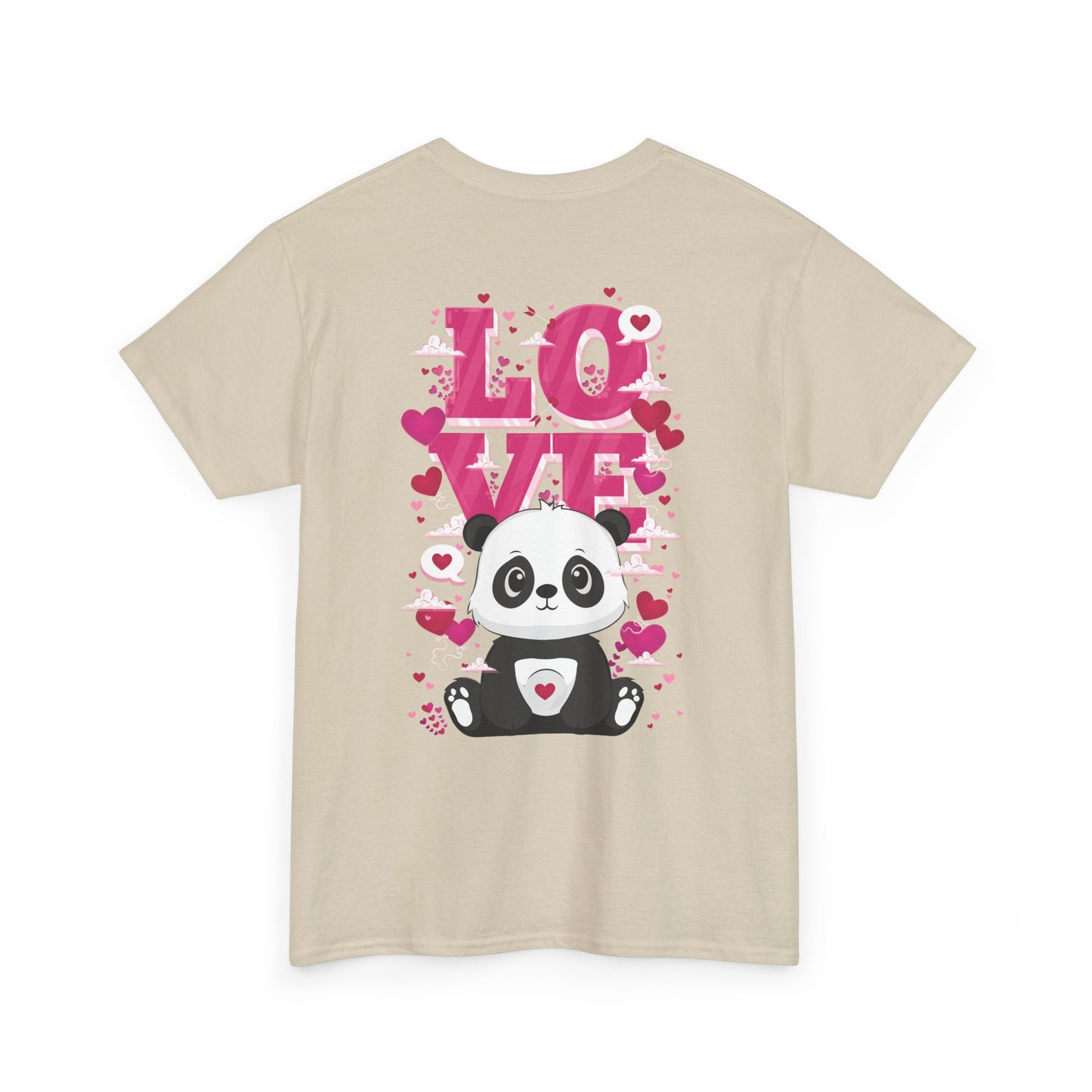 Macho bear's love (back) unisex crewneck t-shirt