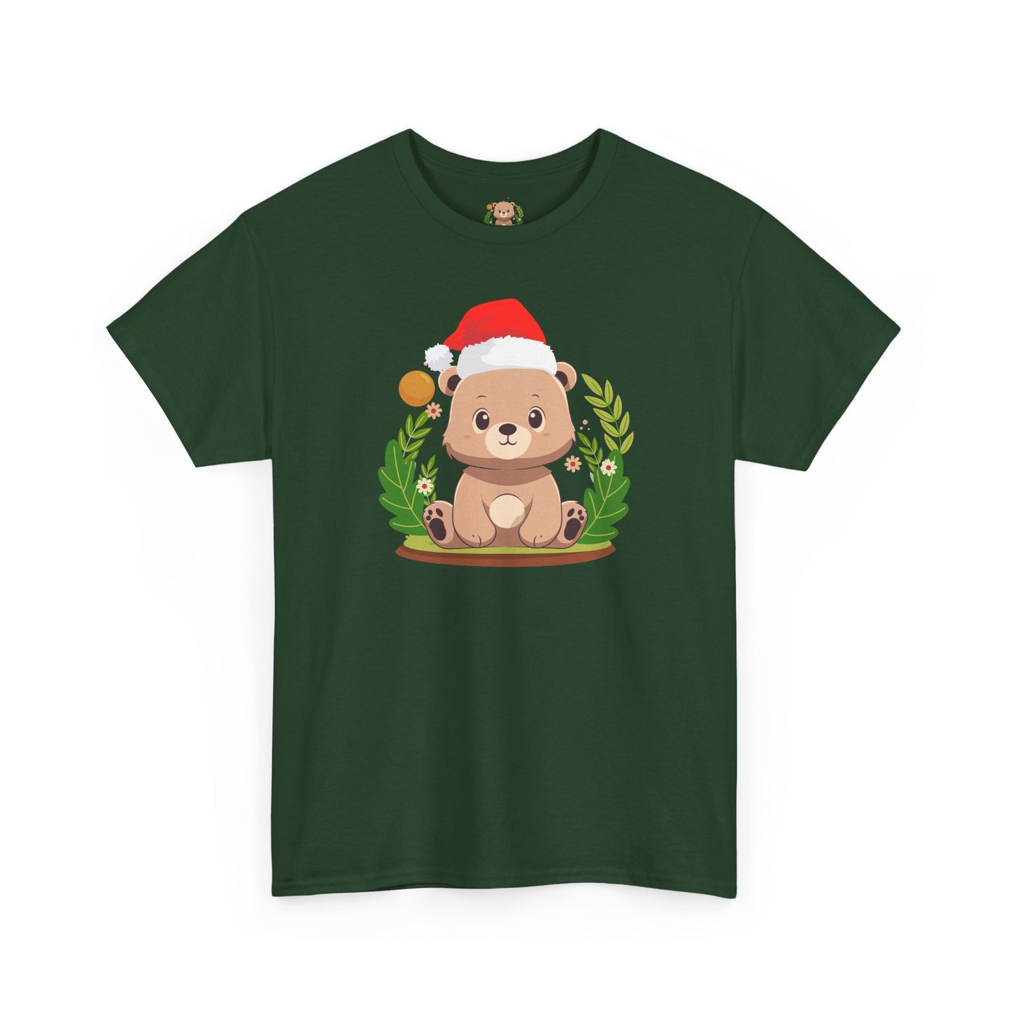 Pancha bear hug (front) Christmas unisex crewneck t-shirt