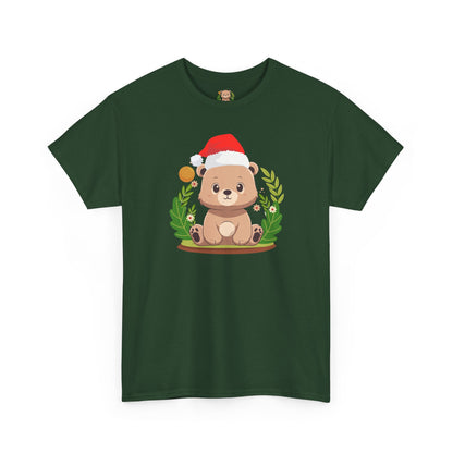 Pancha bear hug (front) Christmas unisex crewneck t-shirt